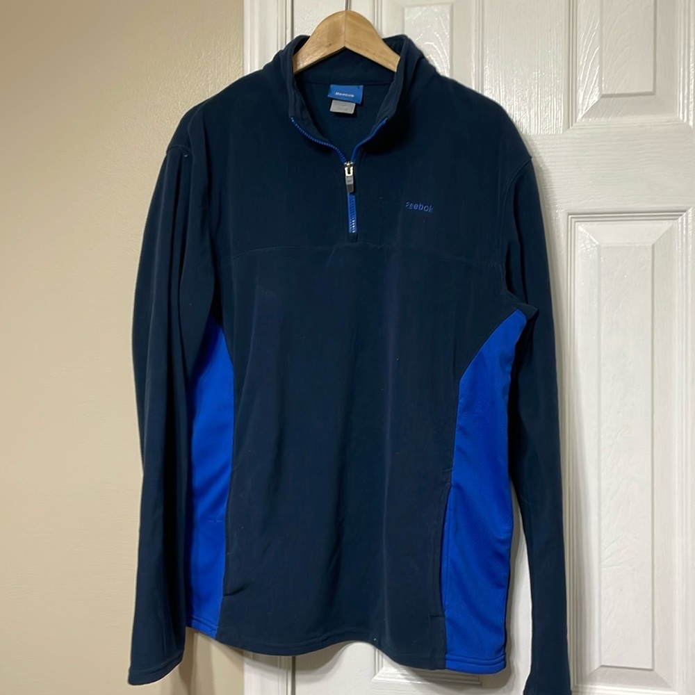 Men’s quarter zip Reebok fleece